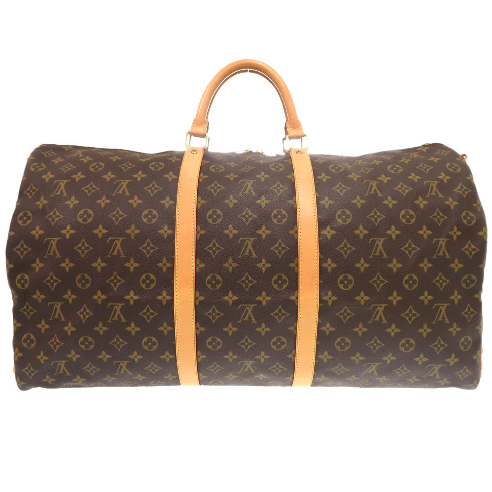 LOUIS VUITTON Boston Duffel bag M41412 Monogram canvas Brown Monogram Keepall bandouliere60