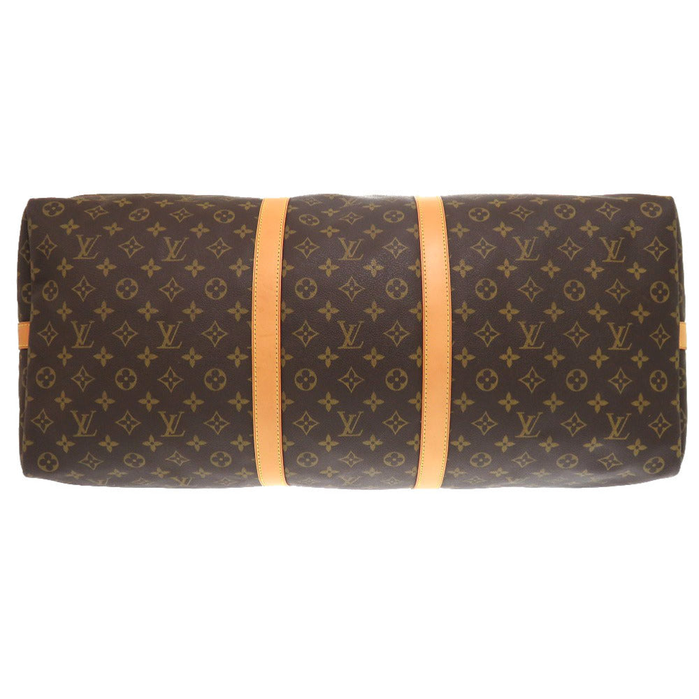 LOUIS VUITTON Boston Duffel bag M41412 Monogram canvas Brown Monogram Keepall bandouliere60