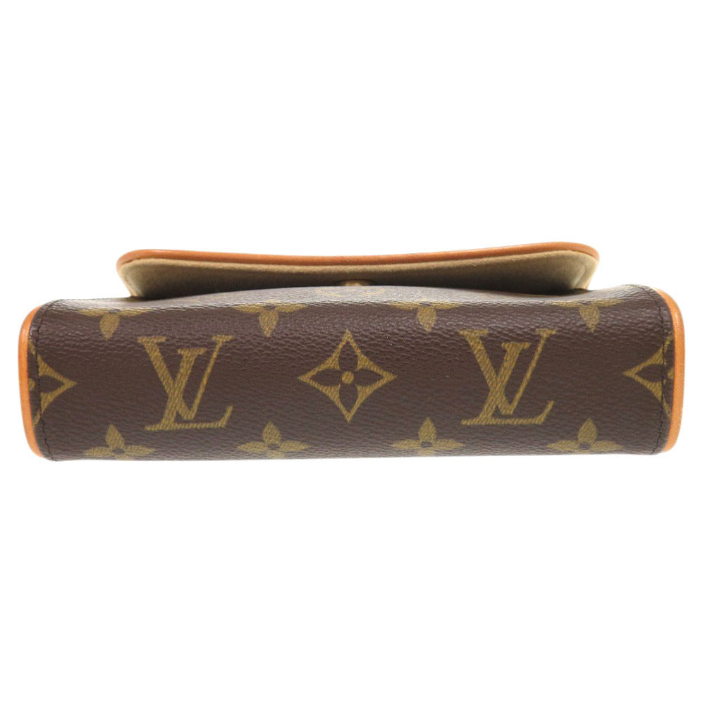 LOUIS VUITTON Waist bag M51855 Monogram canvas Brown Monogram Pochette Florentine Women