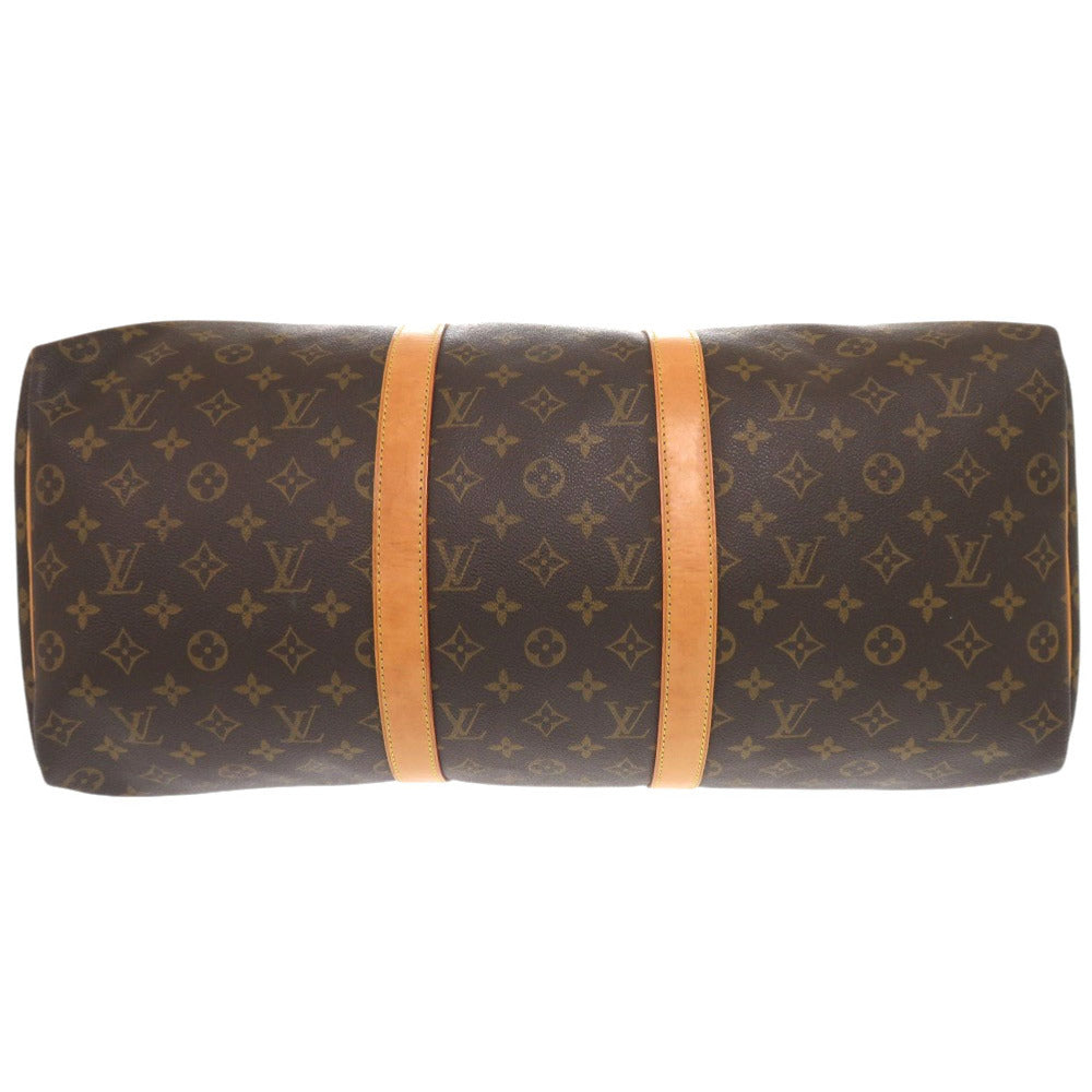 LOUIS VUITTON Boston Duffel bag M41426 Monogram canvas Brown Monogram Keepall 50 mens