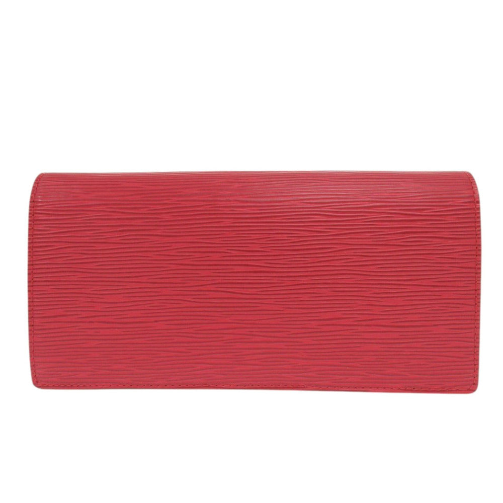 LOUIS VUITTON Shoulder Bag M5273E Epi Leather Red Honfleur Women