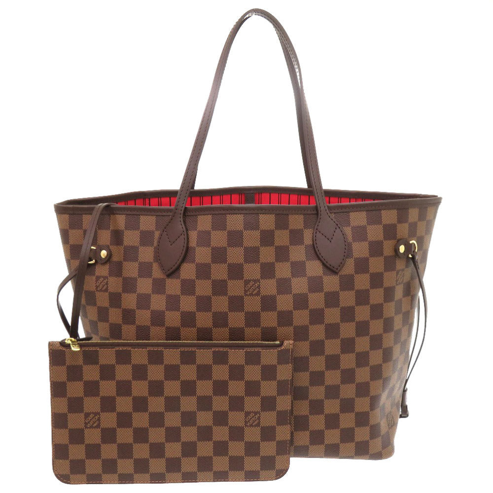 LOUIS VUITTON Tote Bag N41358 Damier canvas Slys Damier Neverfull MM Women