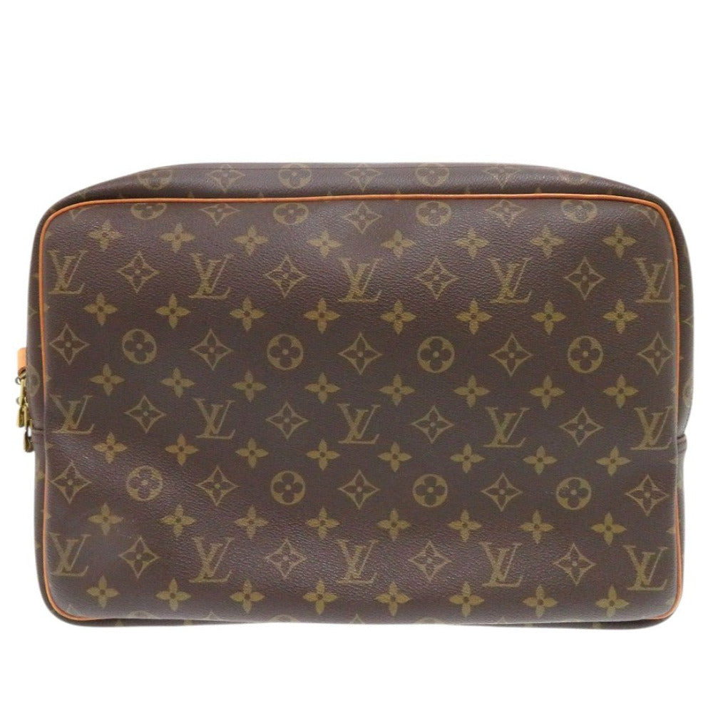 LOUIS VUITTON Shoulder Bag M45252 Monogram canvas Brown Monogram Reporter GM unisex(Unisex)