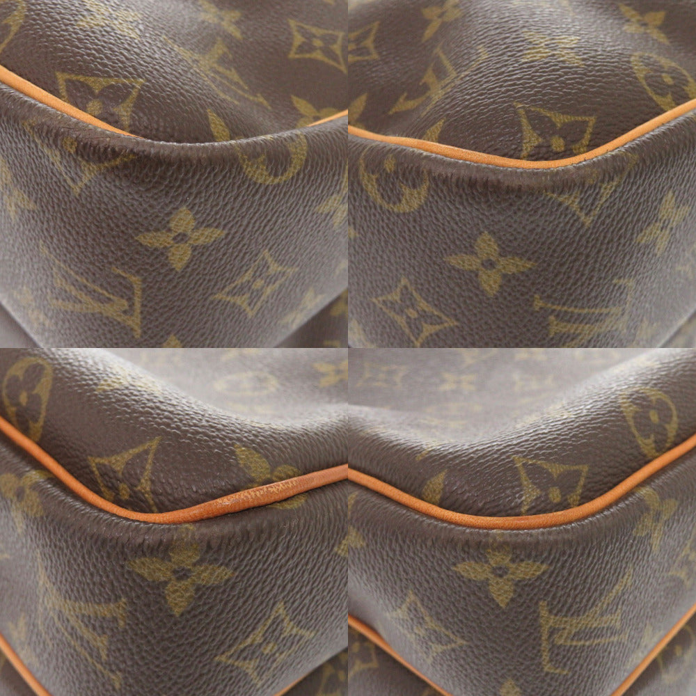 LOUIS VUITTON Shoulder Bag M45252 Monogram canvas Brown Monogram Reporter GM unisex(Unisex)