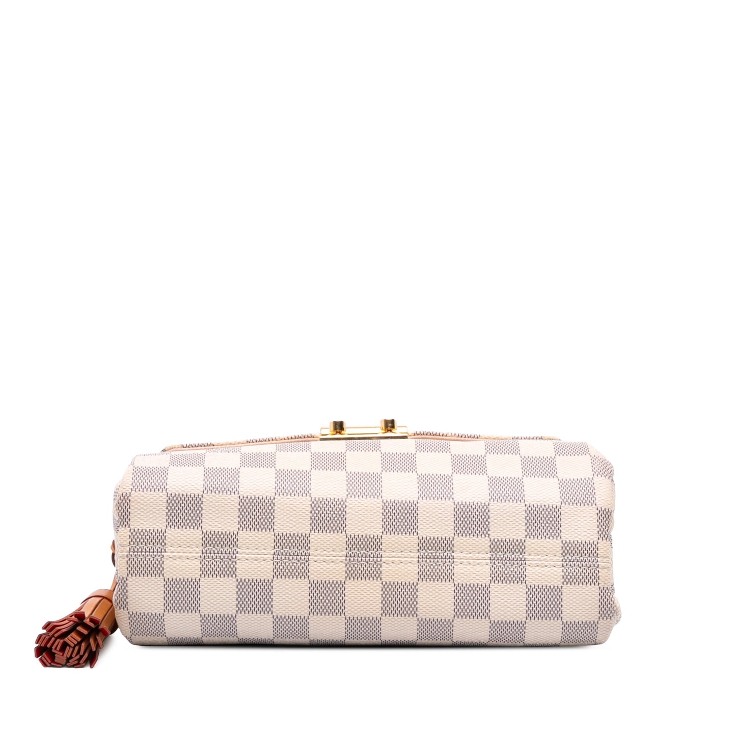 White Louis Vuitton Damier Azur Croisette Satchel