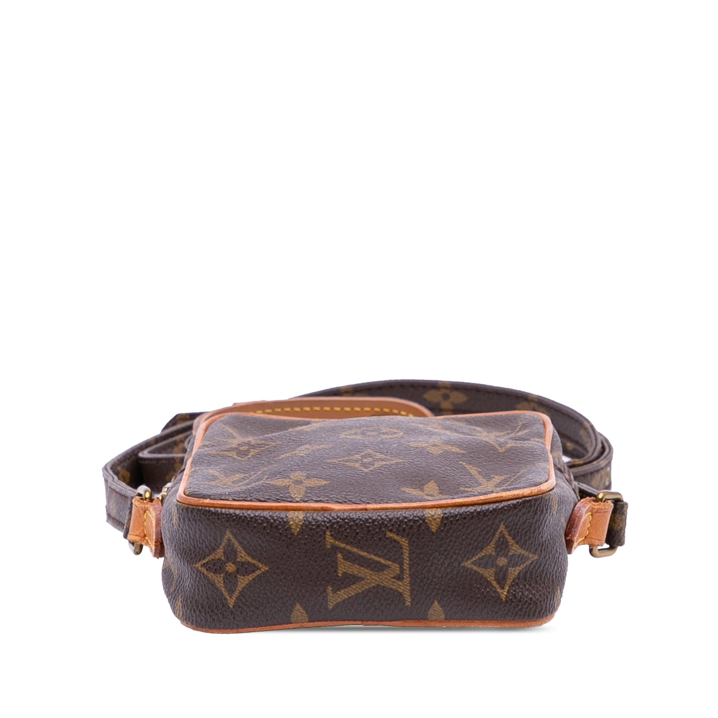 Brown Louis Vuitton Monogram Mini Danube Crossbody Bag