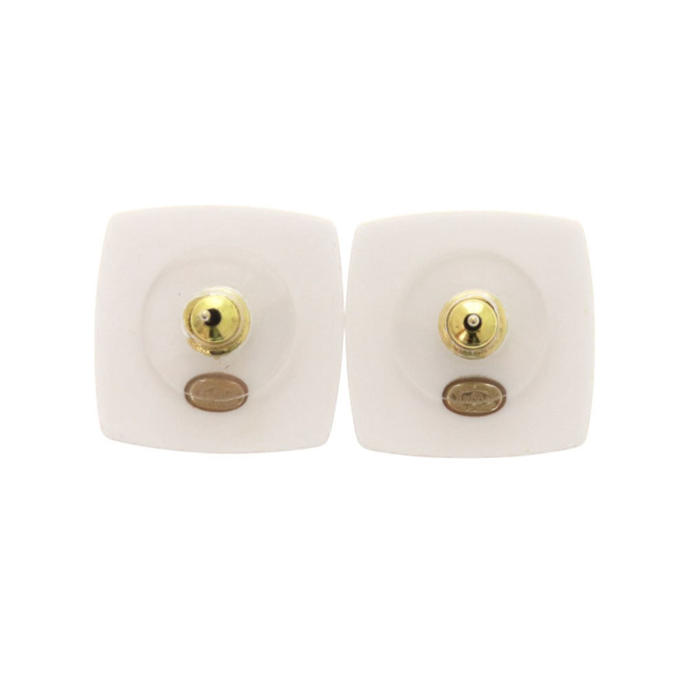 CHANEL Pierce Plastic, Rhinestone pink COCO Mark Matrasse motif Women