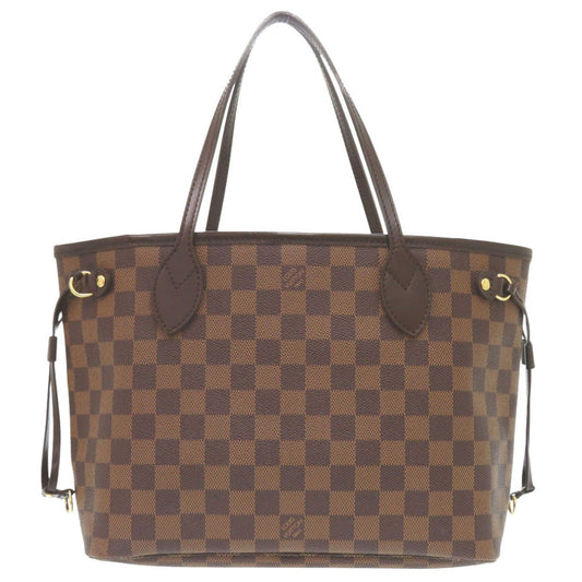 LOUIS VUITTON Tote Bag N51109 Damier canvas Brown Damier Never full PM Women