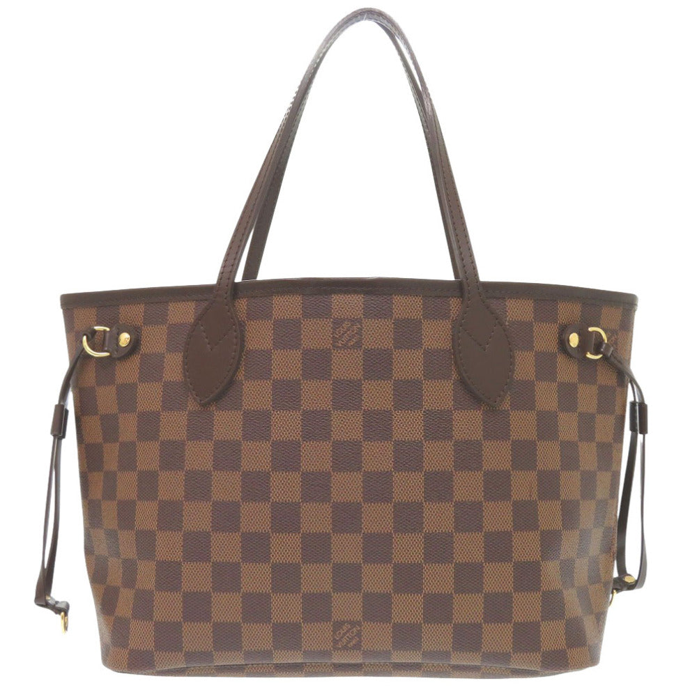 LOUIS VUITTON Tote Bag N51109 Damier canvas Brown Damier Never full PM Women