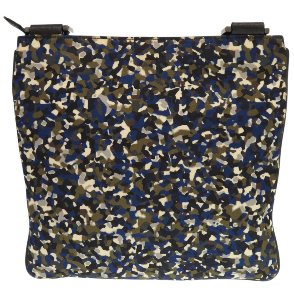 FENDI Shoulder Bag 7VA369-6DZ Nylon, Leather Black type mens