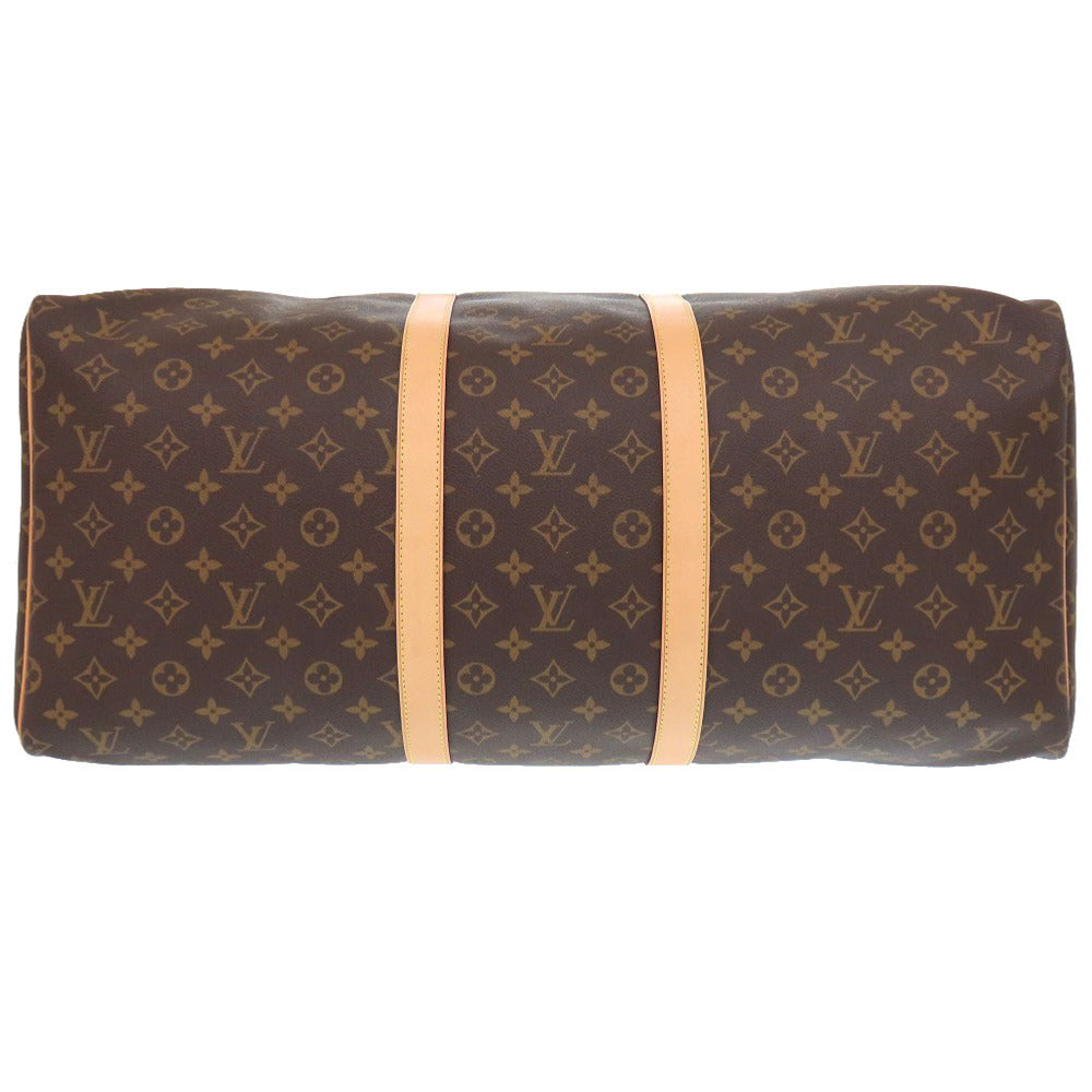 LOUIS VUITTON Boston Duffel bag M41424 Monogram canvas Brown Monogram New Keepall 55