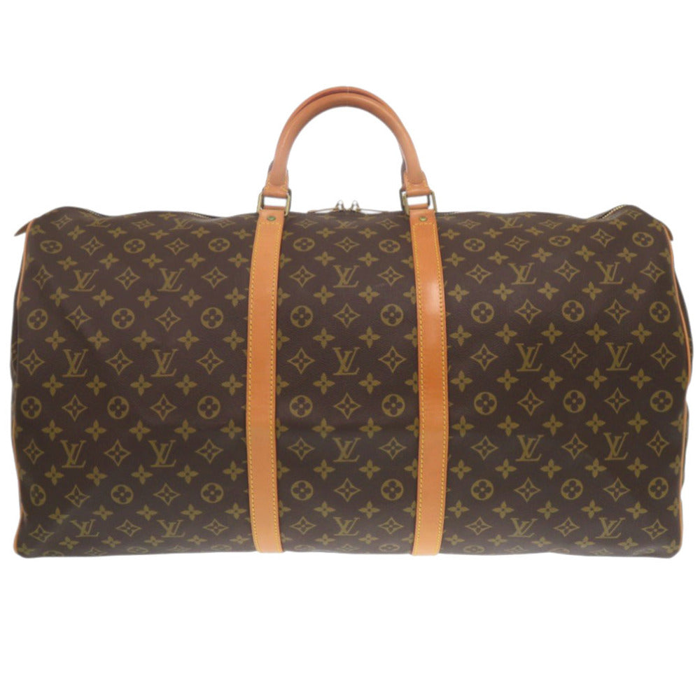 LOUIS VUITTON Boston Duffel bag M41422 Monogram canvas Brown Monogram Keepall 60