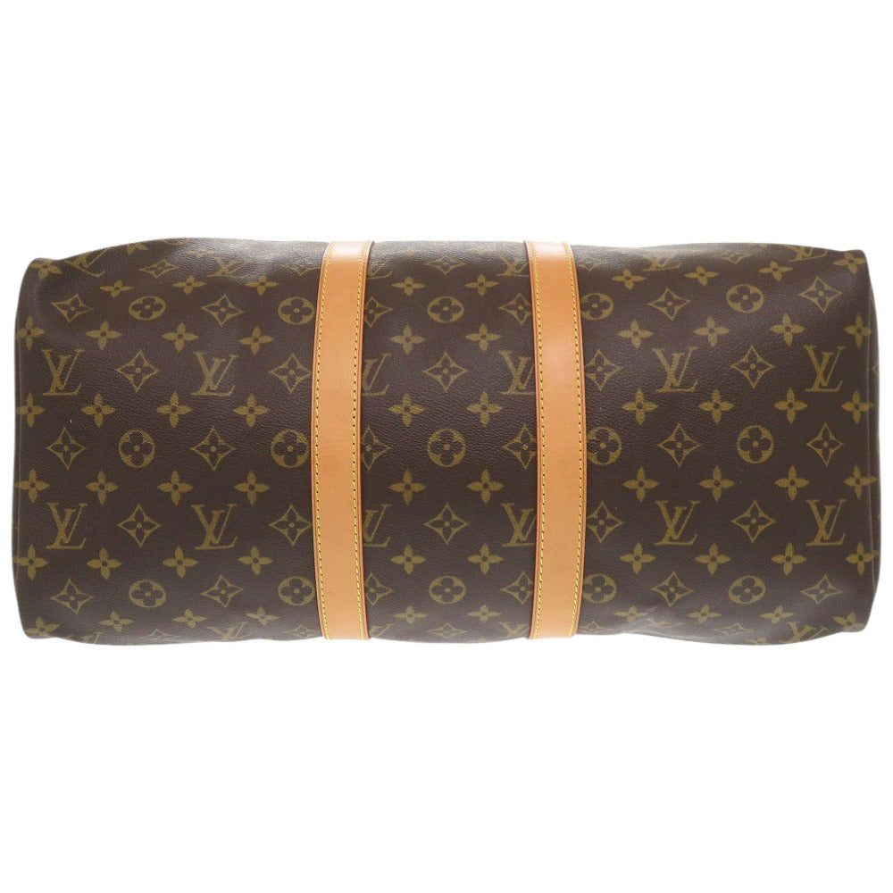 LOUIS VUITTON Boston Duffel bag M41428 Monogram canvas Brown Monogram Keepall 45