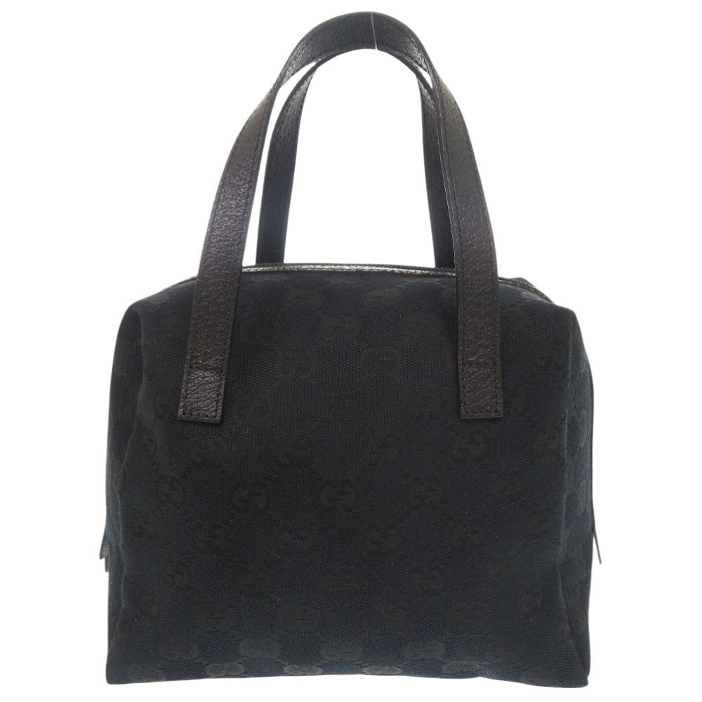 GUCCI Handbag 124542 GG canvas, leather black Women
