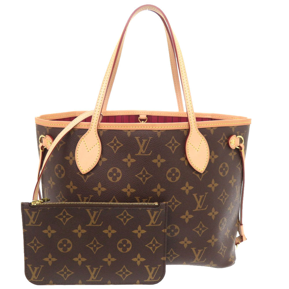 LOUIS VUITTON Tote Bag M41001 Monogram canvas Fuchsia Monogram Never full PM