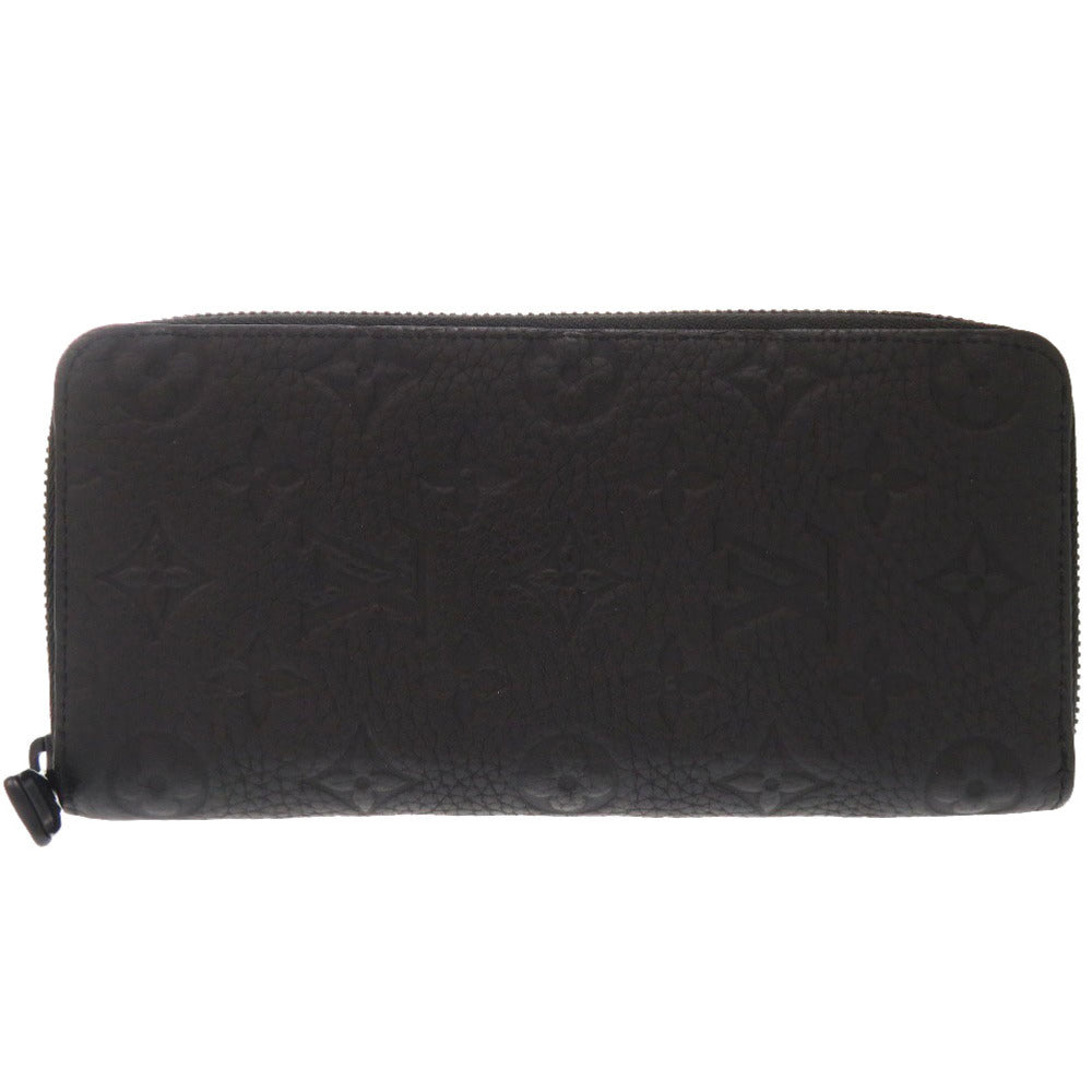 LOUIS VUITTON Long Wallet Purse M69047 leather black Zippy Wallet Vertical