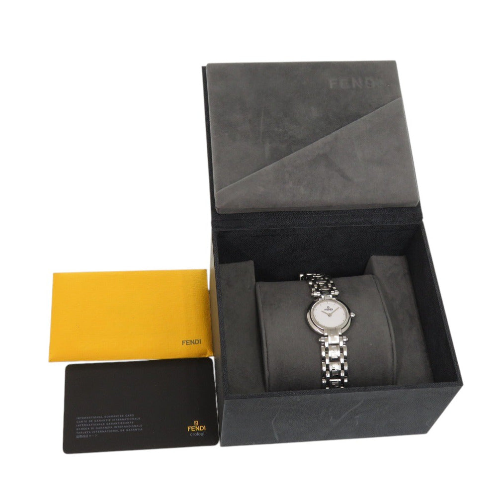 FENDI Watches Quartz 750L Stainless Steel white Zucca white dial
