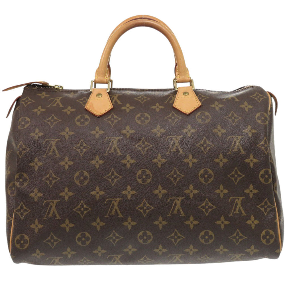 LOUIS VUITTON Handbag M41524 Monogram canvas Brown Monogram Speedy 35 Women