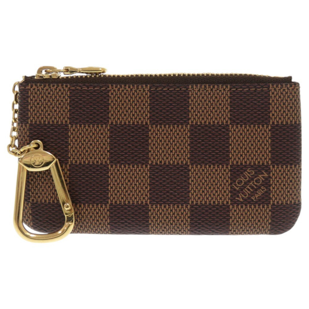 LOUIS VUITTON Coin case N62658 Damier canvas Brown Damier Pochette Cre Women