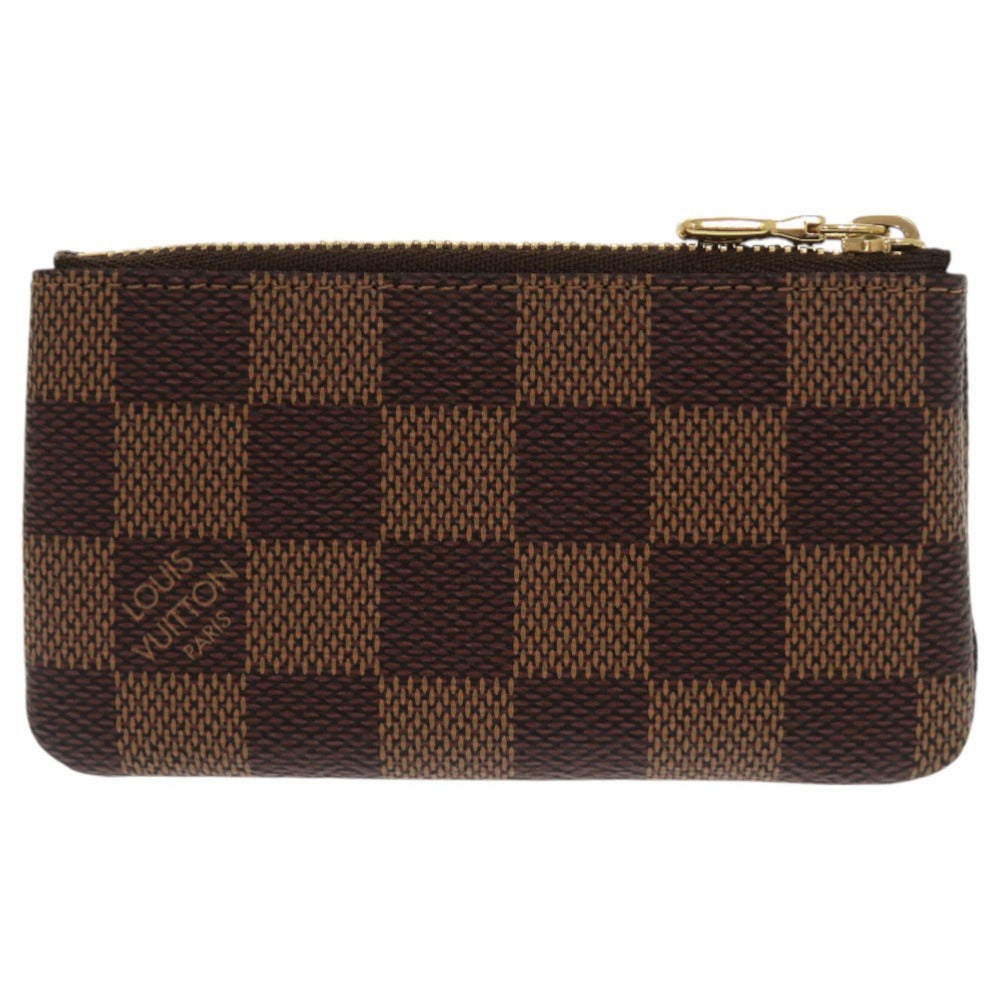 LOUIS VUITTON Coin case N62658 Damier canvas Brown Damier Pochette Cre Women