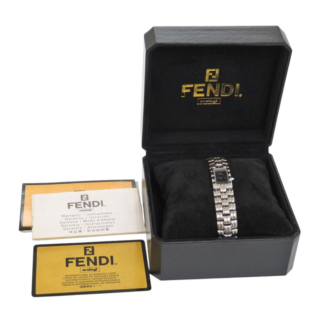 FENDI Watches Quartz 660L Stainless Steel Navy Navy dial