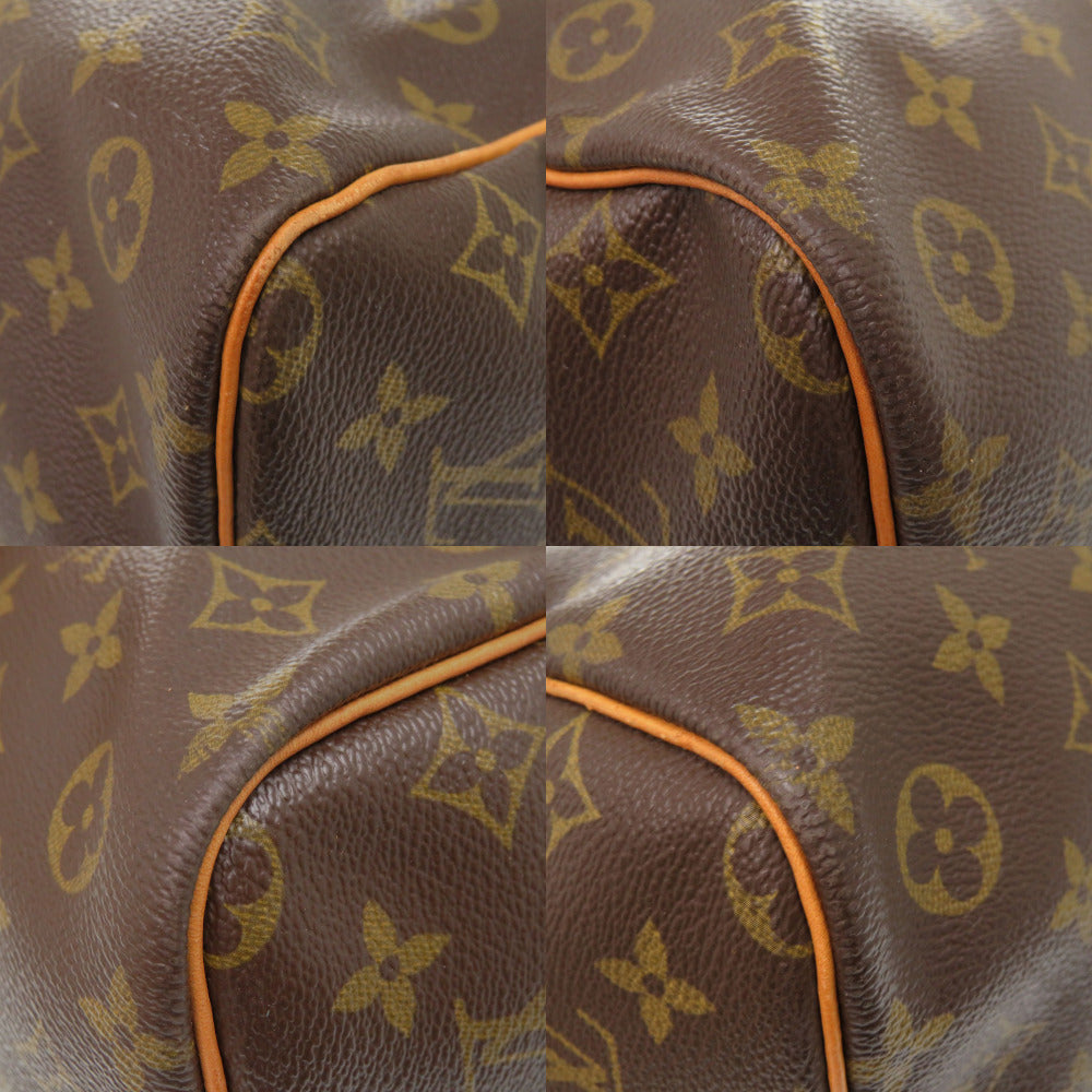 LOUIS VUITTON Boston Duffel bag M41412 Monogram canvas Brown Monogram Keepall bandouliere60