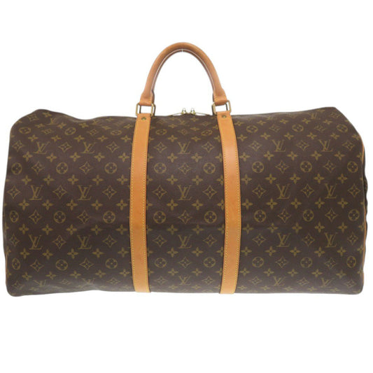 LOUIS VUITTON Boston Duffel bag M41422 Monogram canvas Brown Monogram Keepall 60