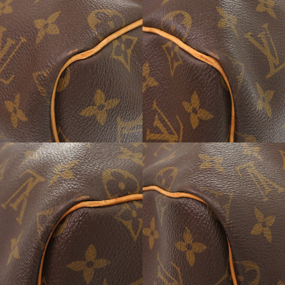 LOUIS VUITTON Boston Duffel bag M41414 Monogram canvas Brown Monogram Keepall bandouliere55