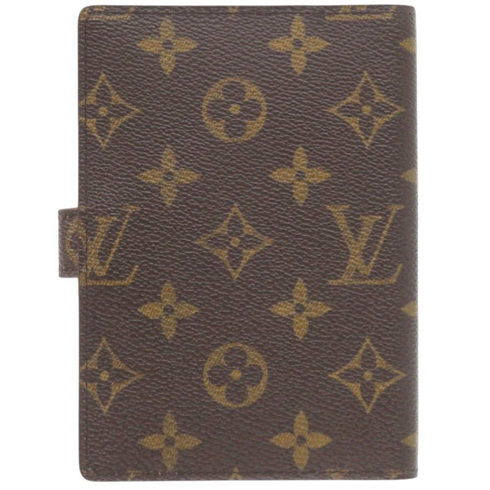 LOUIS VUITTON Notebook cover R20005 Monogram canvas Brown Monogram Agenda PM