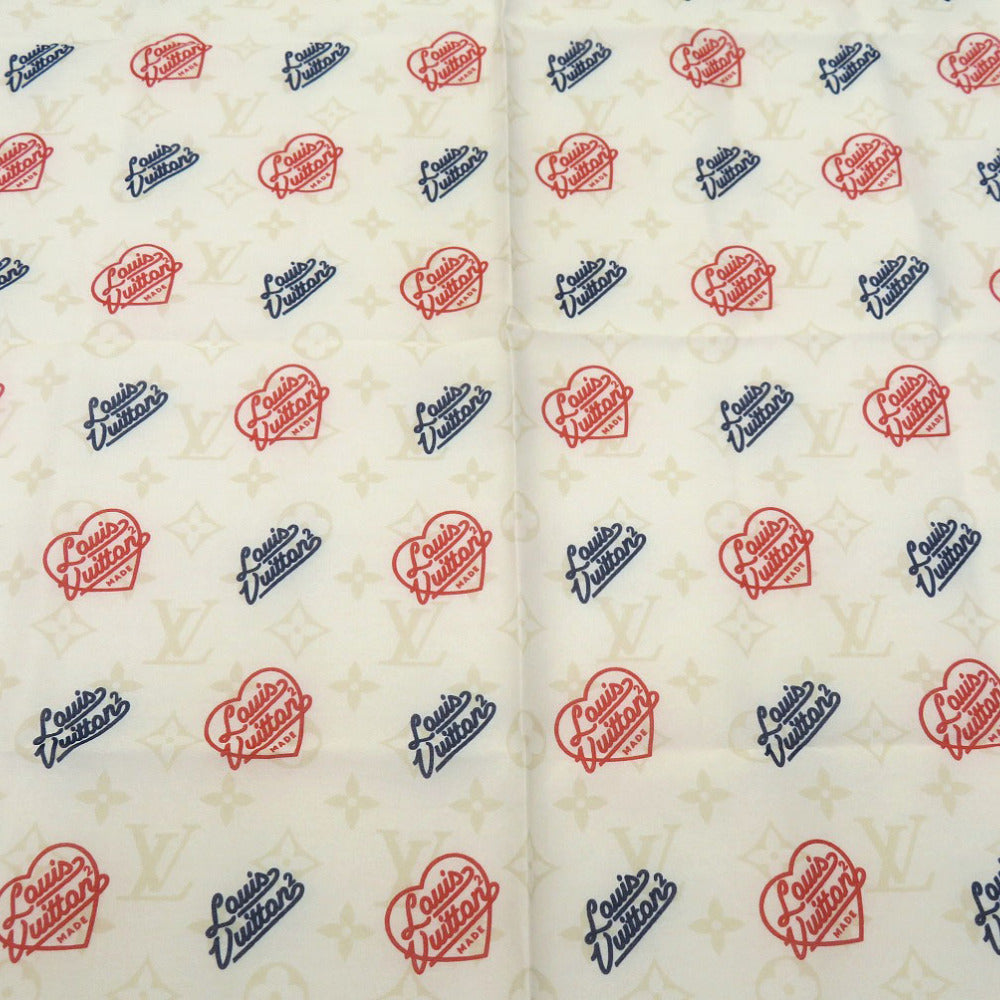LOUIS VUITTON handkerchief cotton multicolor Virgil Abloh and Nigo collaboration