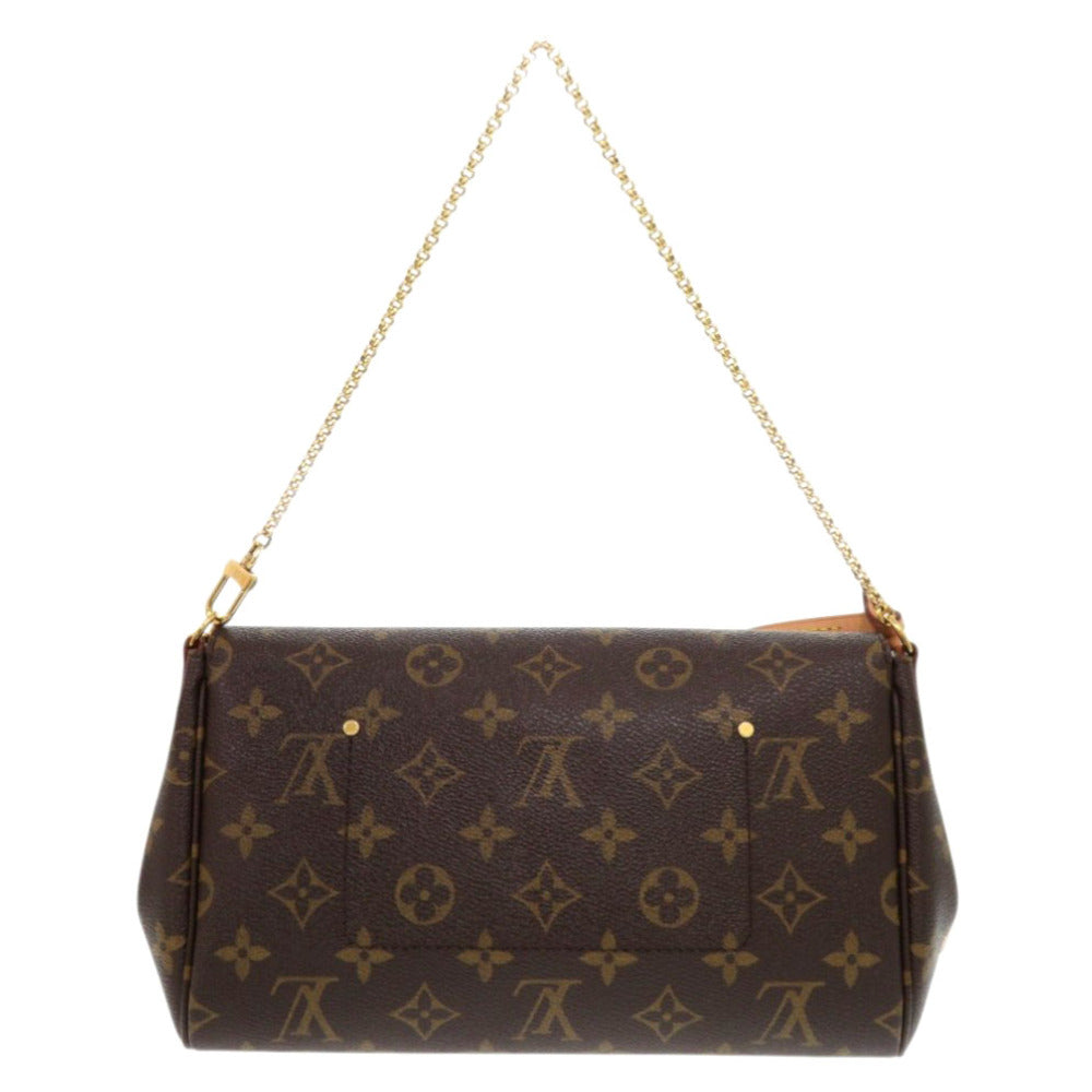LOUIS VUITTON Shoulder Bag M40717 Monogram canvas Brown Monogram Favorit PM