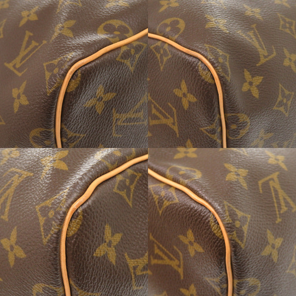 LOUIS VUITTON Boston Duffel bag M41414 Monogram canvas Brown Monogram Keepall bandouliere55