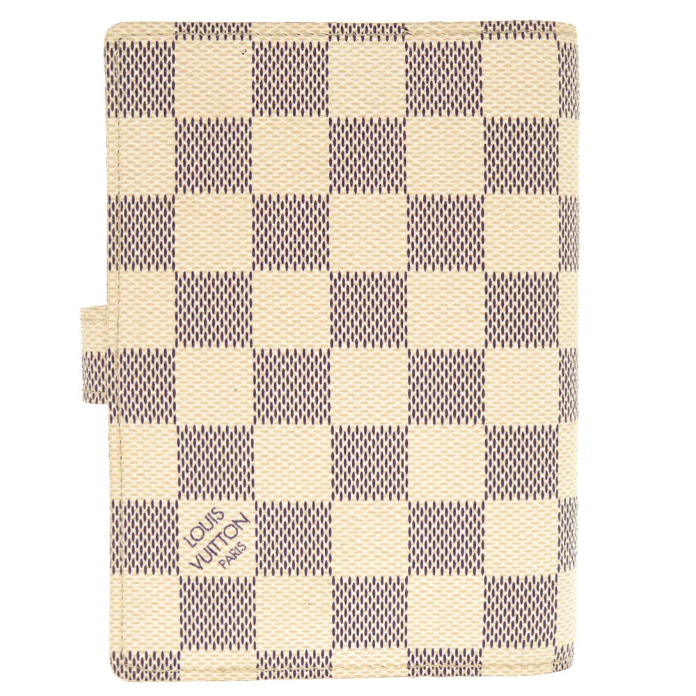 LOUIS VUITTON Notebook cover R20706 Damier Azur Canvas white Damier Azur Agenda PM