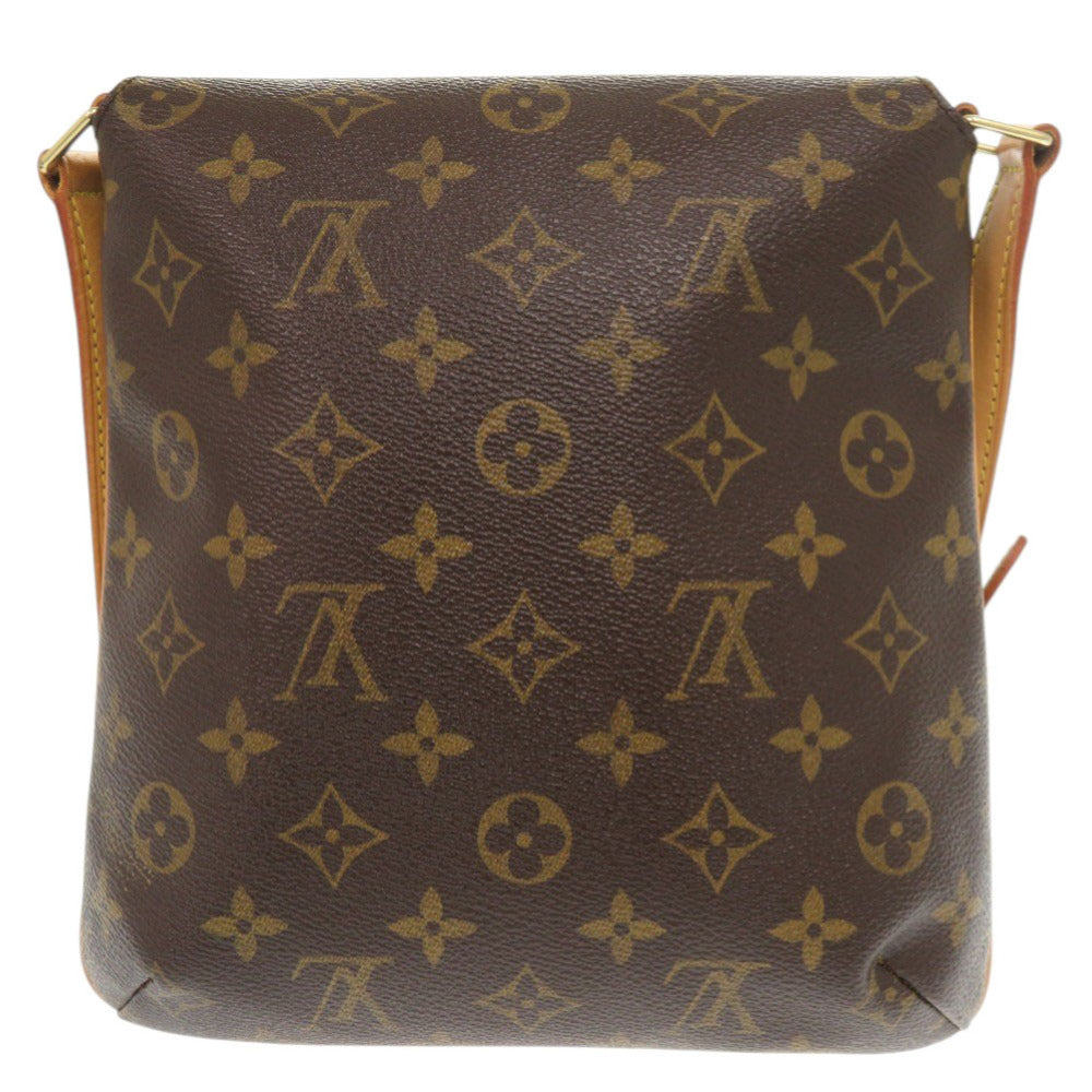 LOUIS VUITTON Shoulder Bag M51258 Monogram canvas Brown Monogram Musette Salsa short strap