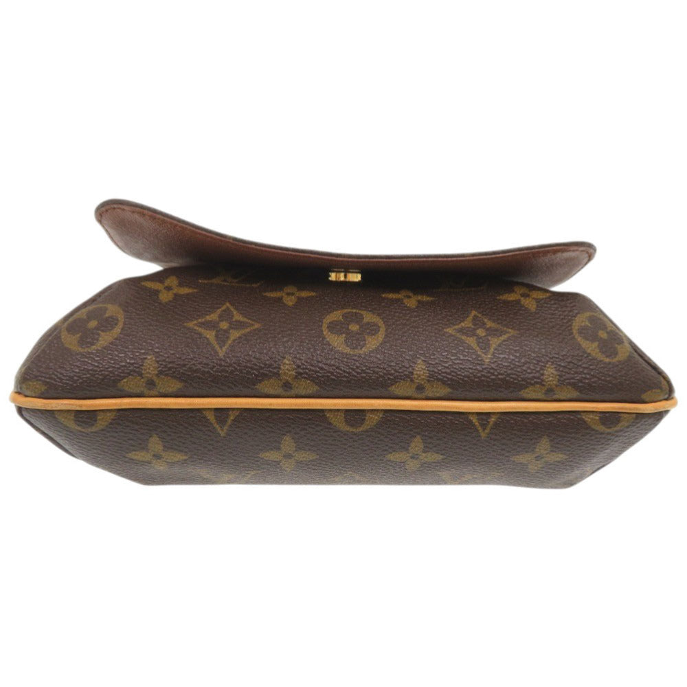 LOUIS VUITTON Shoulder Bag M51258 Monogram canvas Brown Monogram Musette Salsa short strap