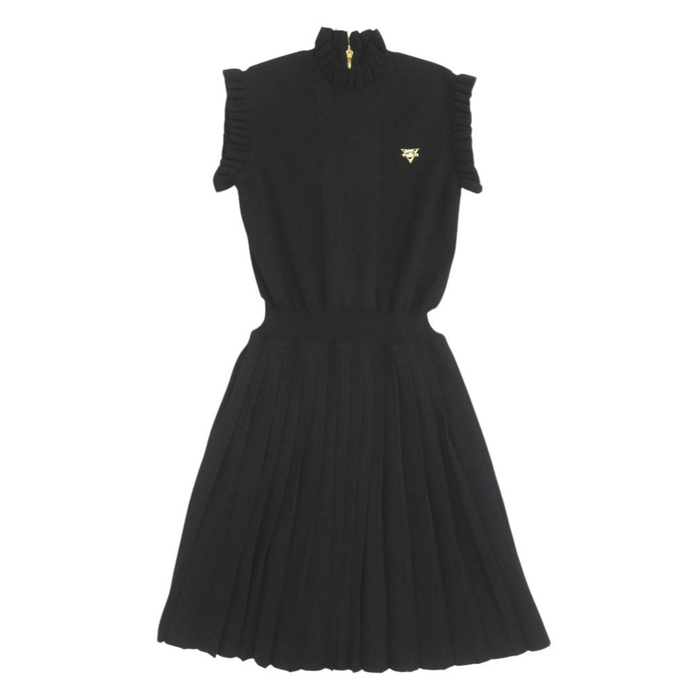 LOUIS VUITTON one piece Wool, Polyester black M