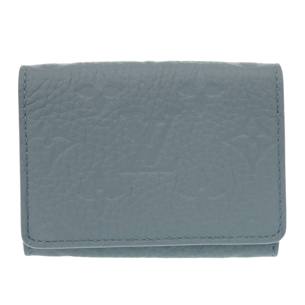 LOUIS VUITTON Card Case M13891 Calfskin Misty Lake Green Anne Vert Cult De Visit