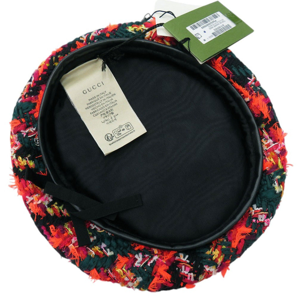 GUCCI Other hats 729140 wool multicolor M／57cm