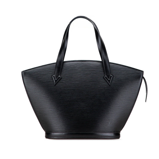 Black Louis Vuitton Epi Saint Jacques PM Short Strap Handbag