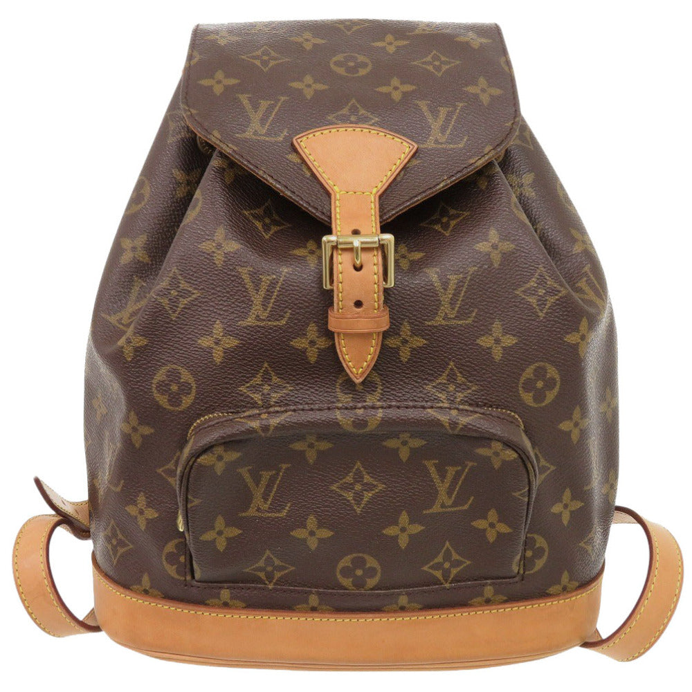 LOUIS VUITTON Backpack M51136 Monogram canvas Brown Monogram MontsourisMM