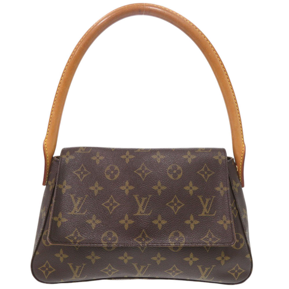 LOUIS VUITTON Handbag M51147 Monogram canvas Brown Monogram Mini Looping