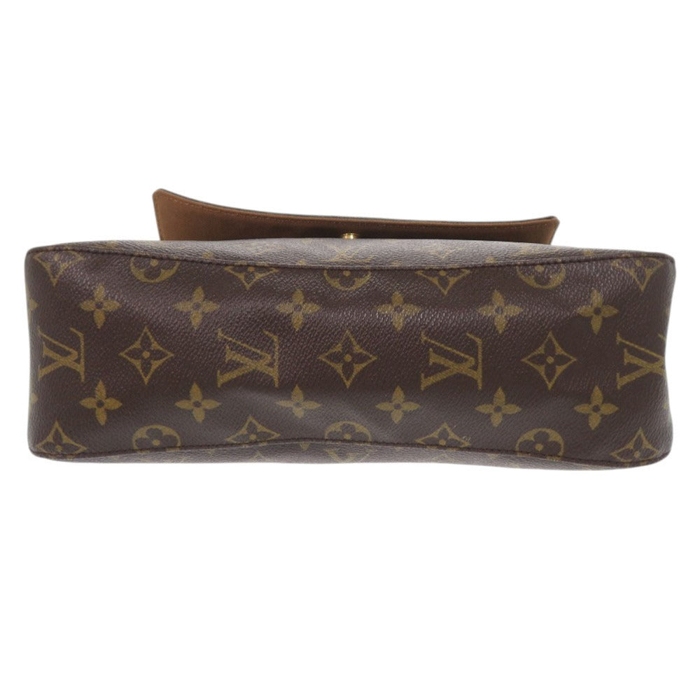 LOUIS VUITTON Handbag M51147 Monogram canvas Brown Monogram Mini Looping