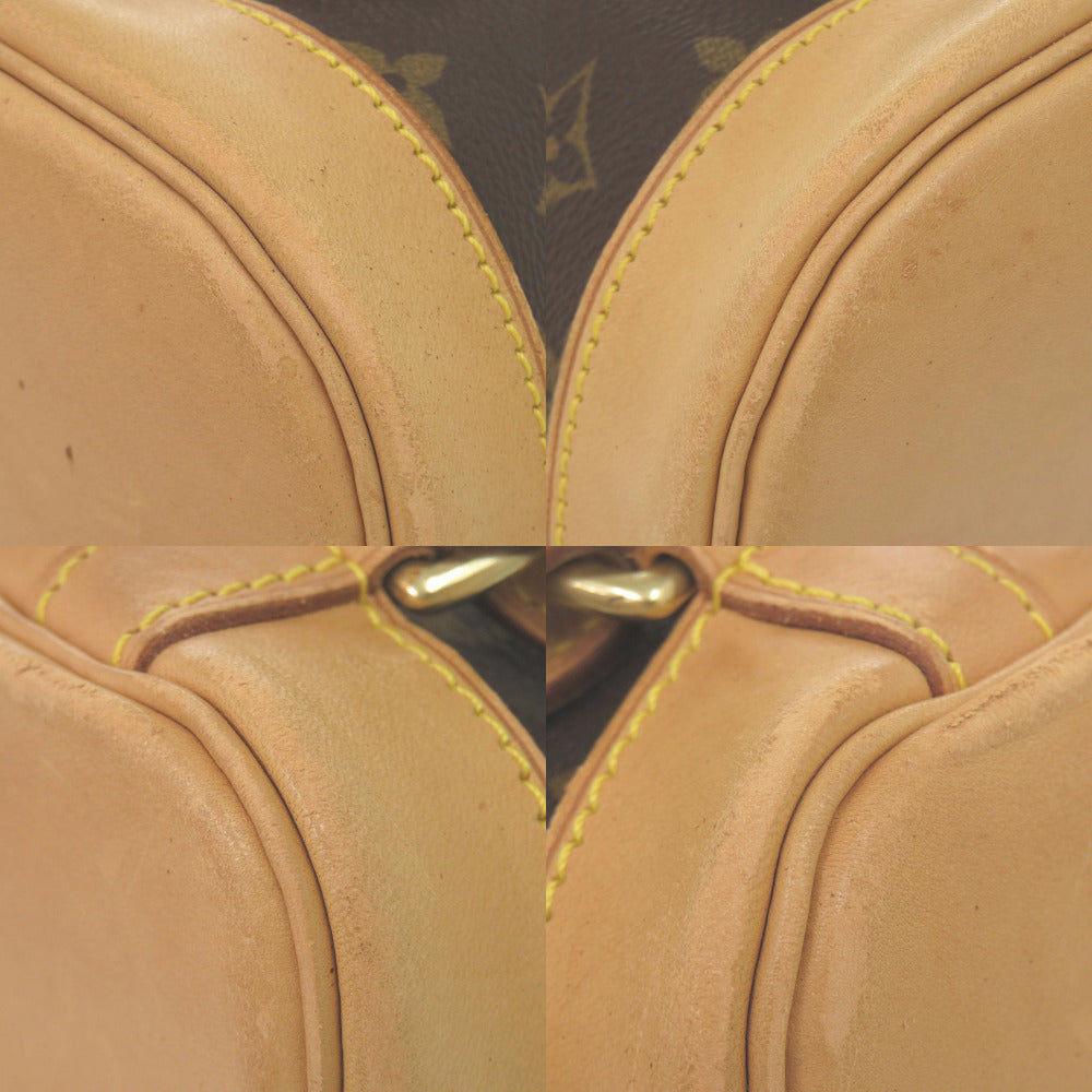 LOUIS VUITTON Backpack M51136 Monogram canvas Brown Monogram MontsourisMM