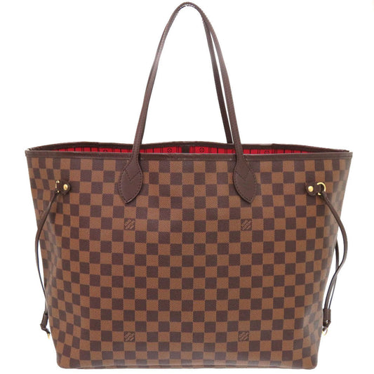 LOUIS VUITTON Tote Bag N51106 Damier canvas Brown Damier Ebene Neverfull GM
