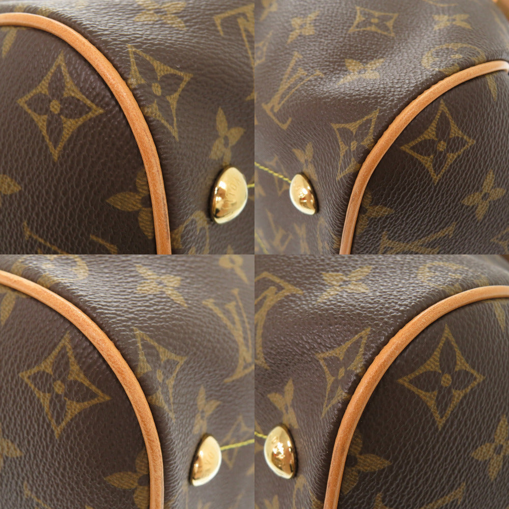 LOUIS VUITTON Handbag M40144 Monogram canvas Brown Monogram Tivoli GM