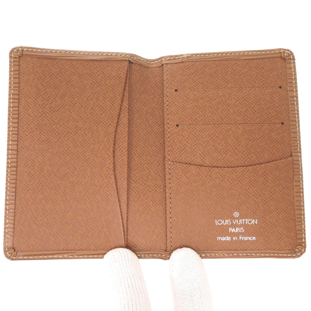 LOUIS VUITTON Card Case M56673 Epi Leather Kenya Brown Epi Organizer Depoch