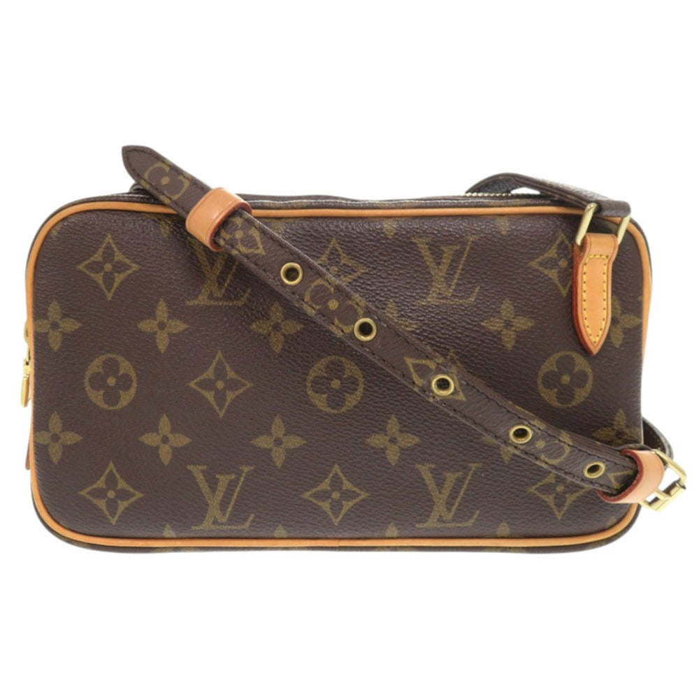 LOUIS VUITTON Shoulder Bag M51828 Monogram canvas Brown Monogram Marley Bandouliere