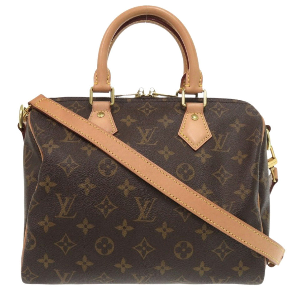 LOUIS VUITTON Handbag M41113 Monogram canvas Brown Monogram Speedy bandouliere 25