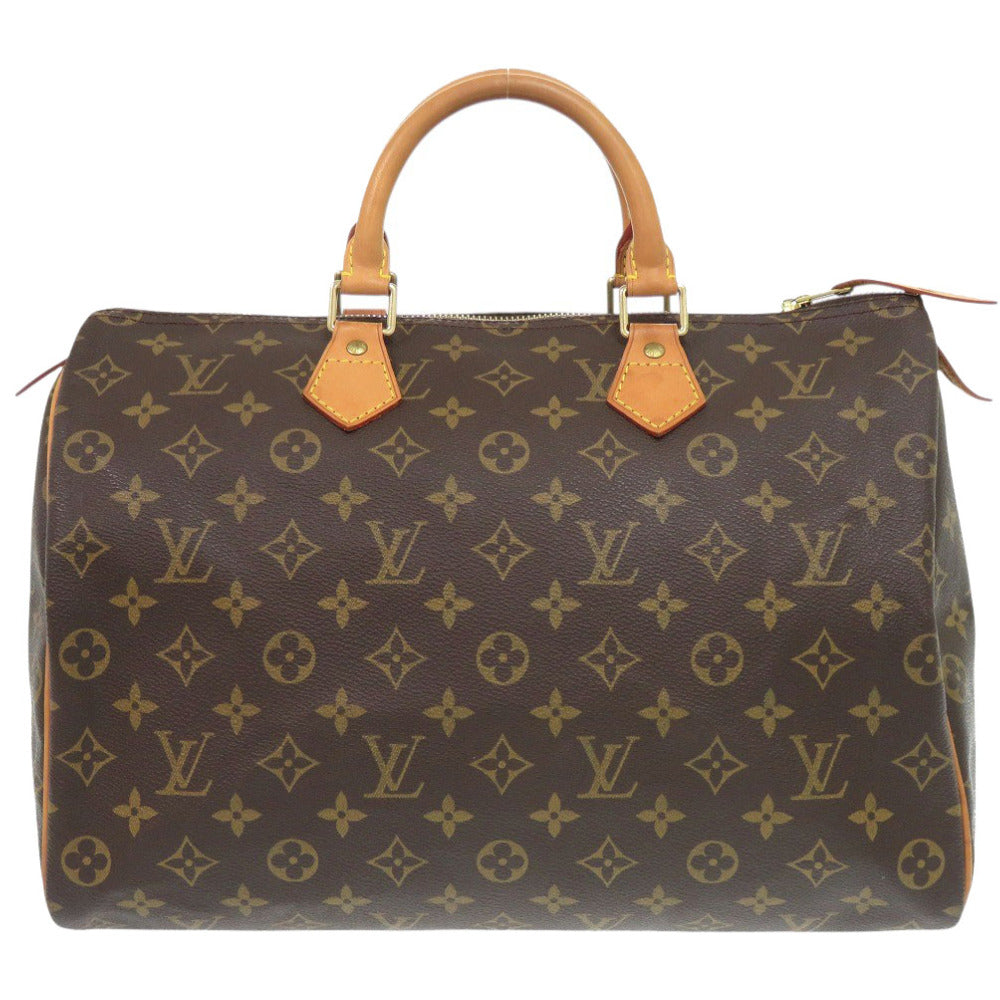 LOUIS VUITTON Handbag M41524 Monogram canvas Brown Monogram Speedy 35