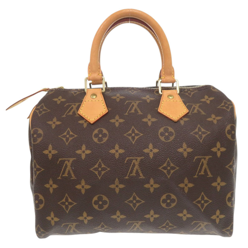 LOUIS VUITTON Handbag M41528 Monogram canvas Brown Monogram Speedy 25